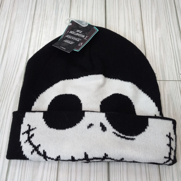 Disney Other - Disney The Nightmare Before Christmas Jack Skellington Beanie